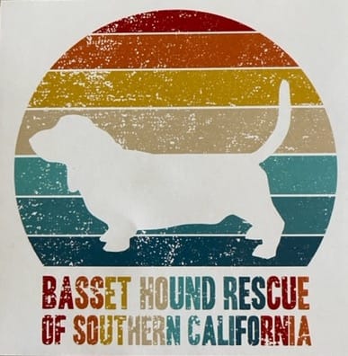 BHRSC vintage basset sticker