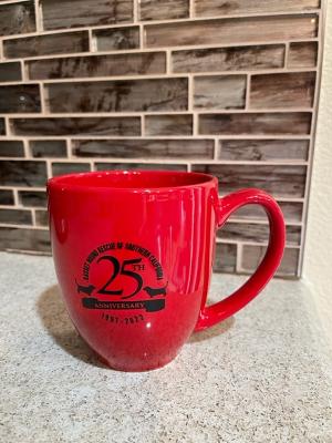 25th anniversary coffee mug